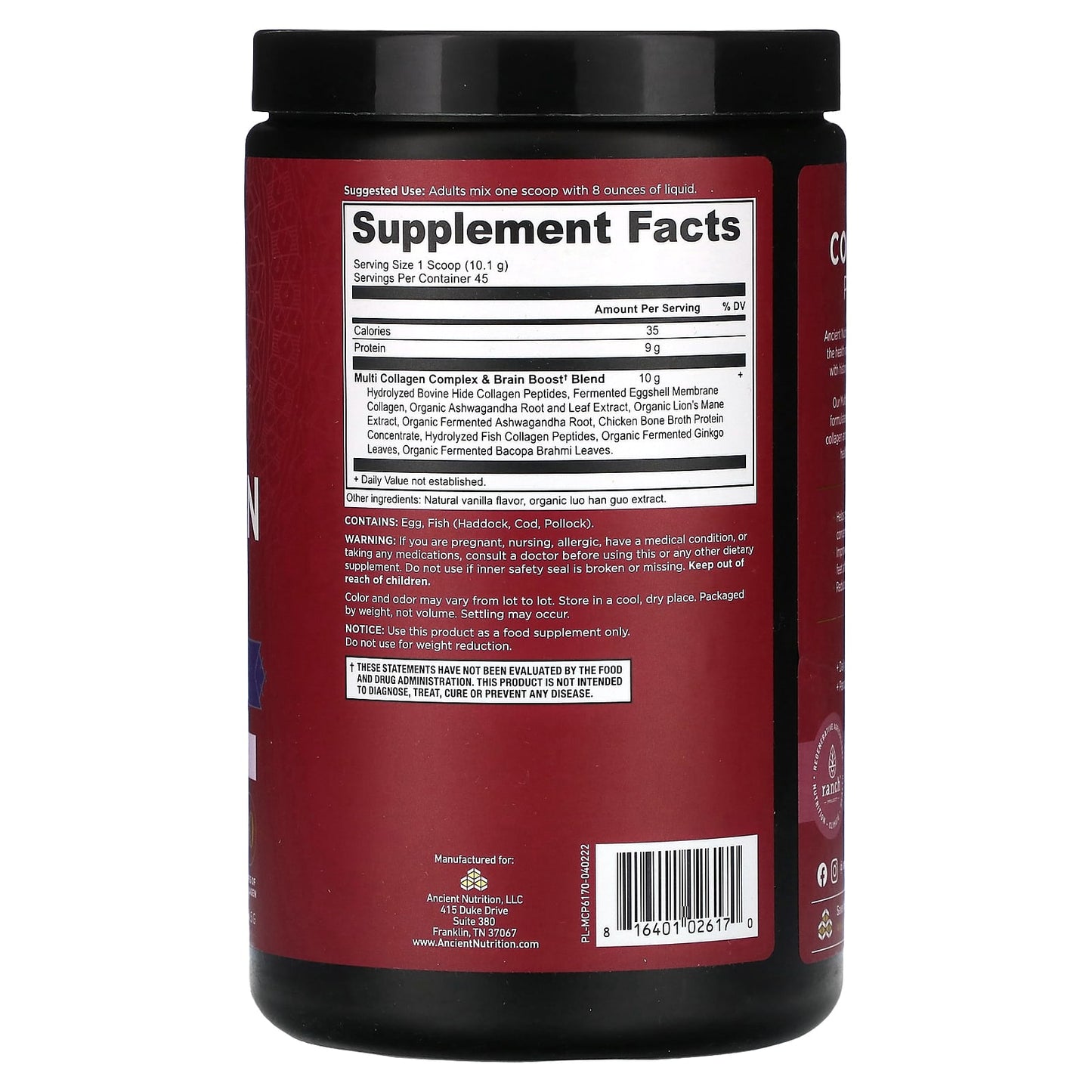 Transform Your Health with Ancient Nutrition's Multi Collagen Protein Powder - Image 2