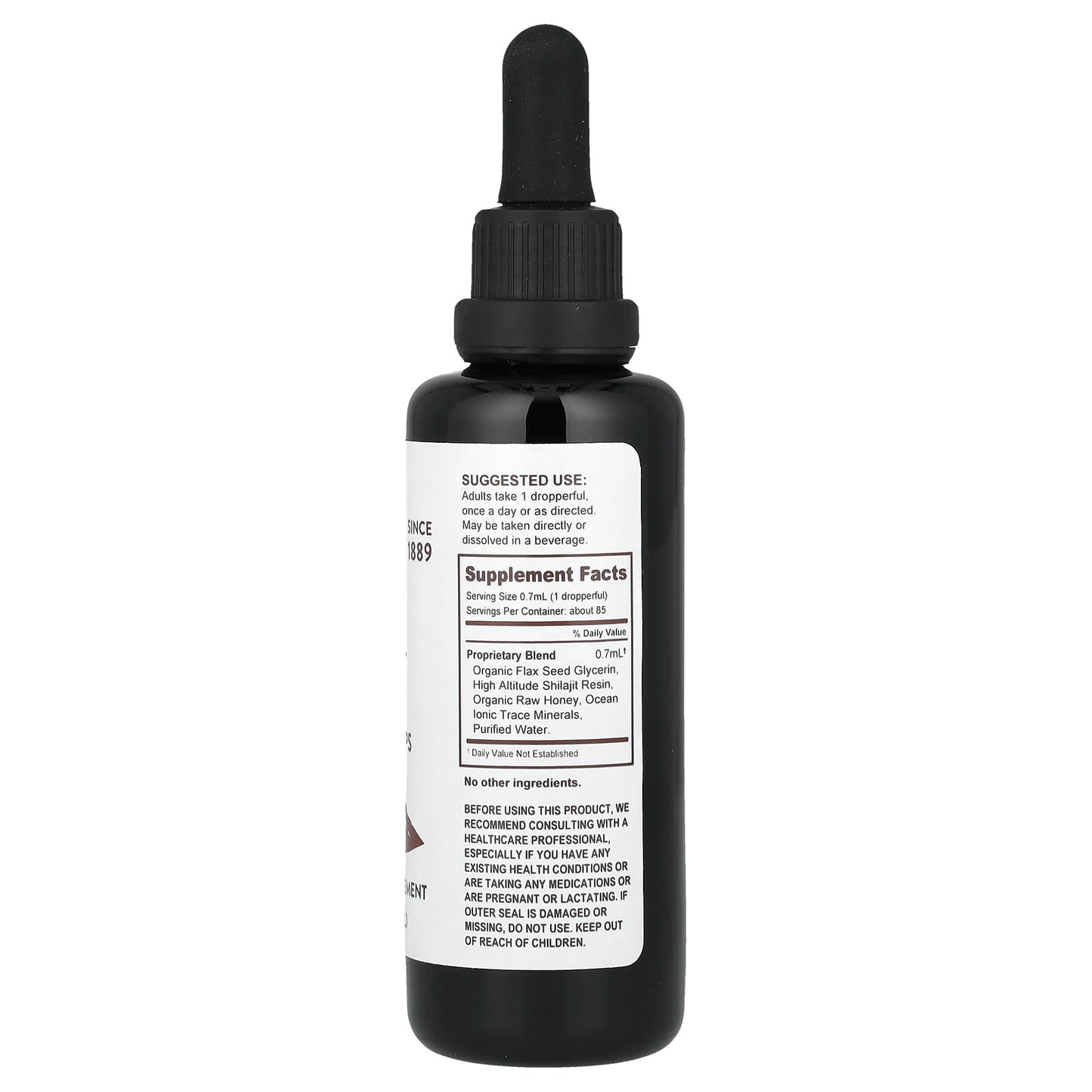 Pure Indian Foods, Best Shilajit Ever™, Liquid Drops, 2 fl oz (60 ml) - Image 2