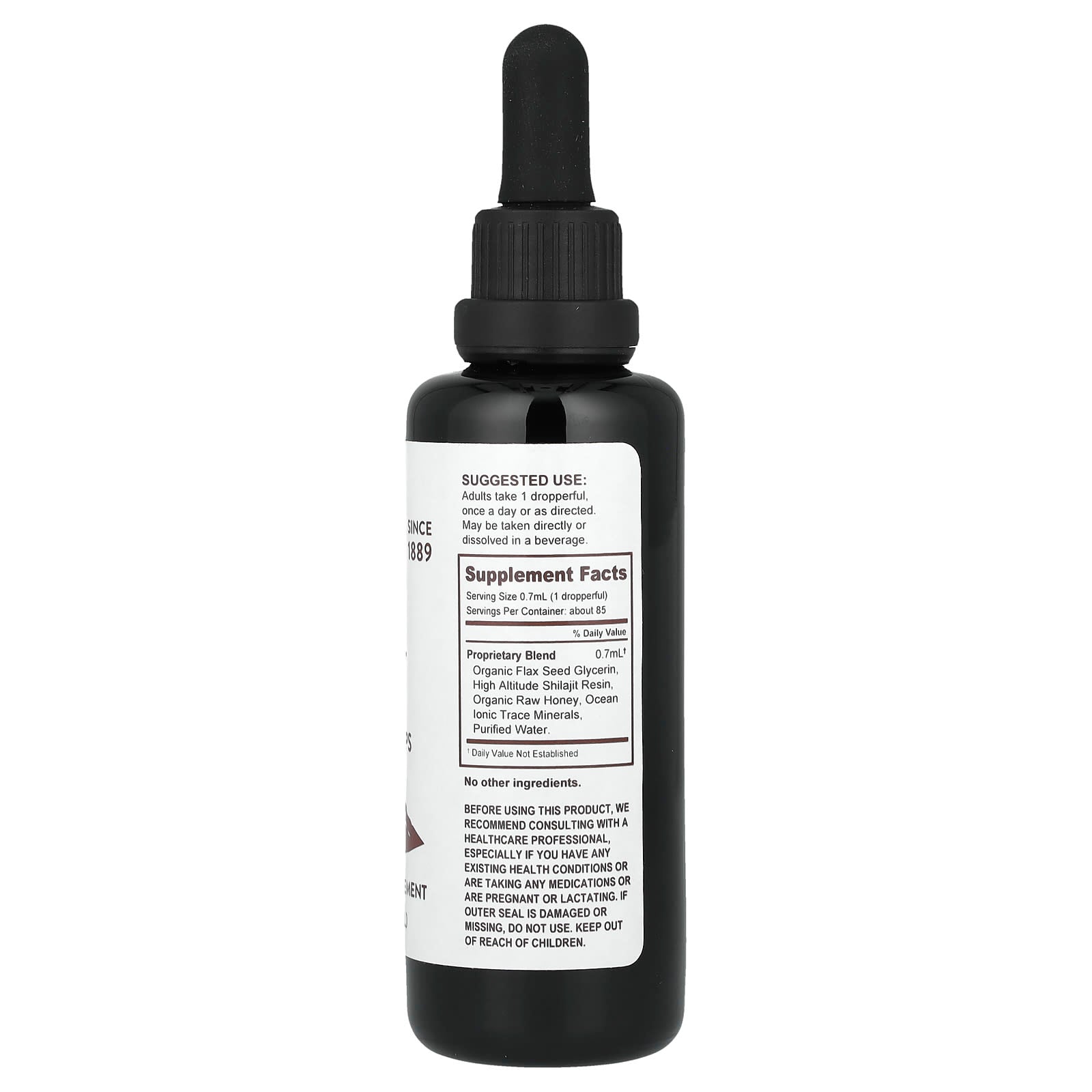 Pure Indian Foods, Best Shilajit Ever™, Liquid Drops, 2 fl oz (60 ml) - Image 2