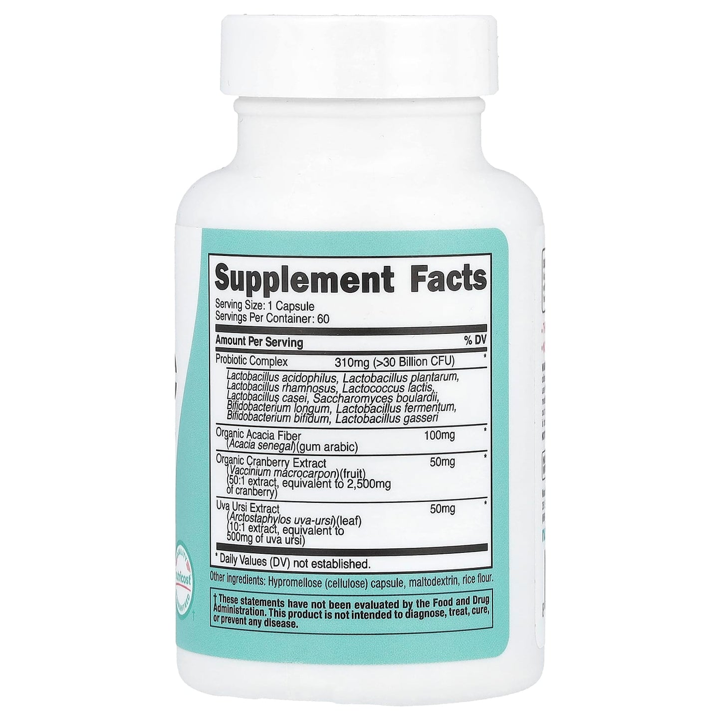 Nutricost, Women, Probiotic, >30 Billion CFU, 60 Capsules - Image 2