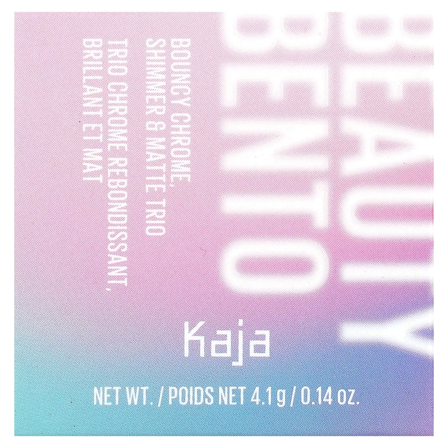 Effortless Eyeshadow Trio by Kaja - 3-Shade Bouncy Chrome - Image 2