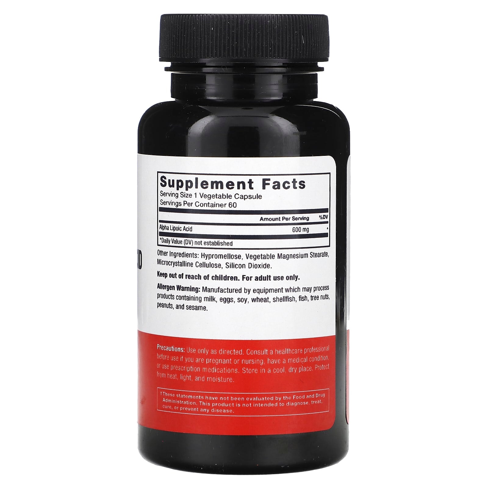 Alpha Lipoic Acid 600mg Supplement for Cellular Health & Antioxidant Support - Image 2