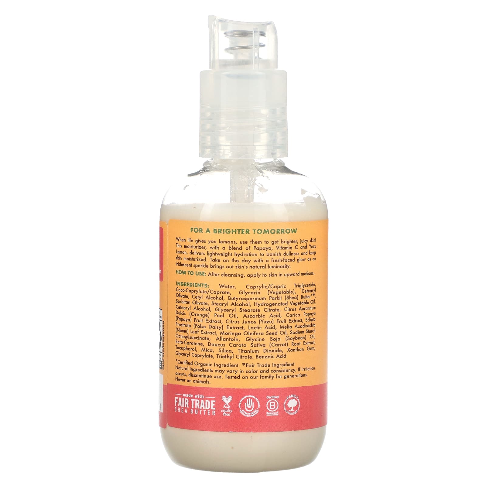SheaMoisture, Brighter Days Ahead Moisturizer, 3.2 fl oz (95 ml) - Image 2