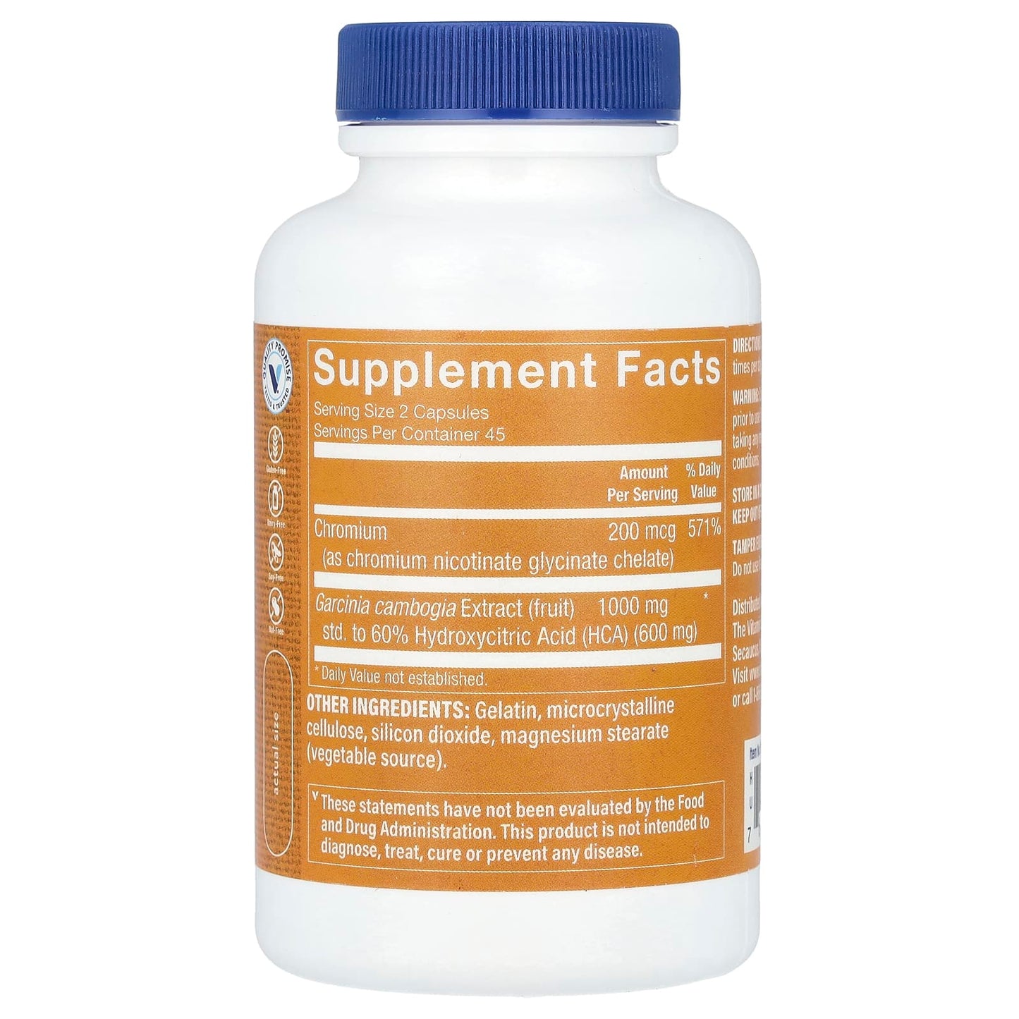 The Vitamin Shoppe, Garcinia Cambogia Extract, 90 Capsules