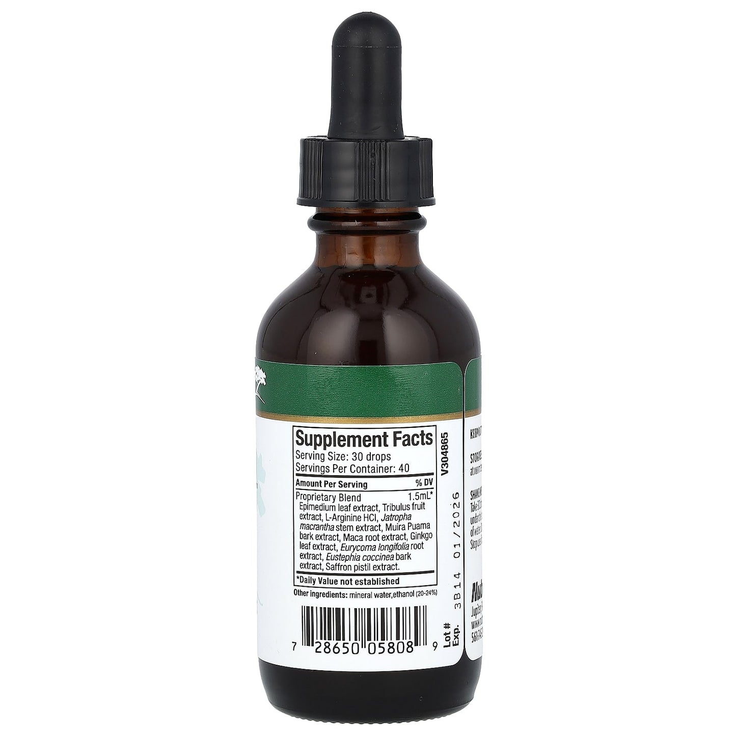 NutraMedix, Natural Boost, For Men, 2 oz (60 ml) - Image 2