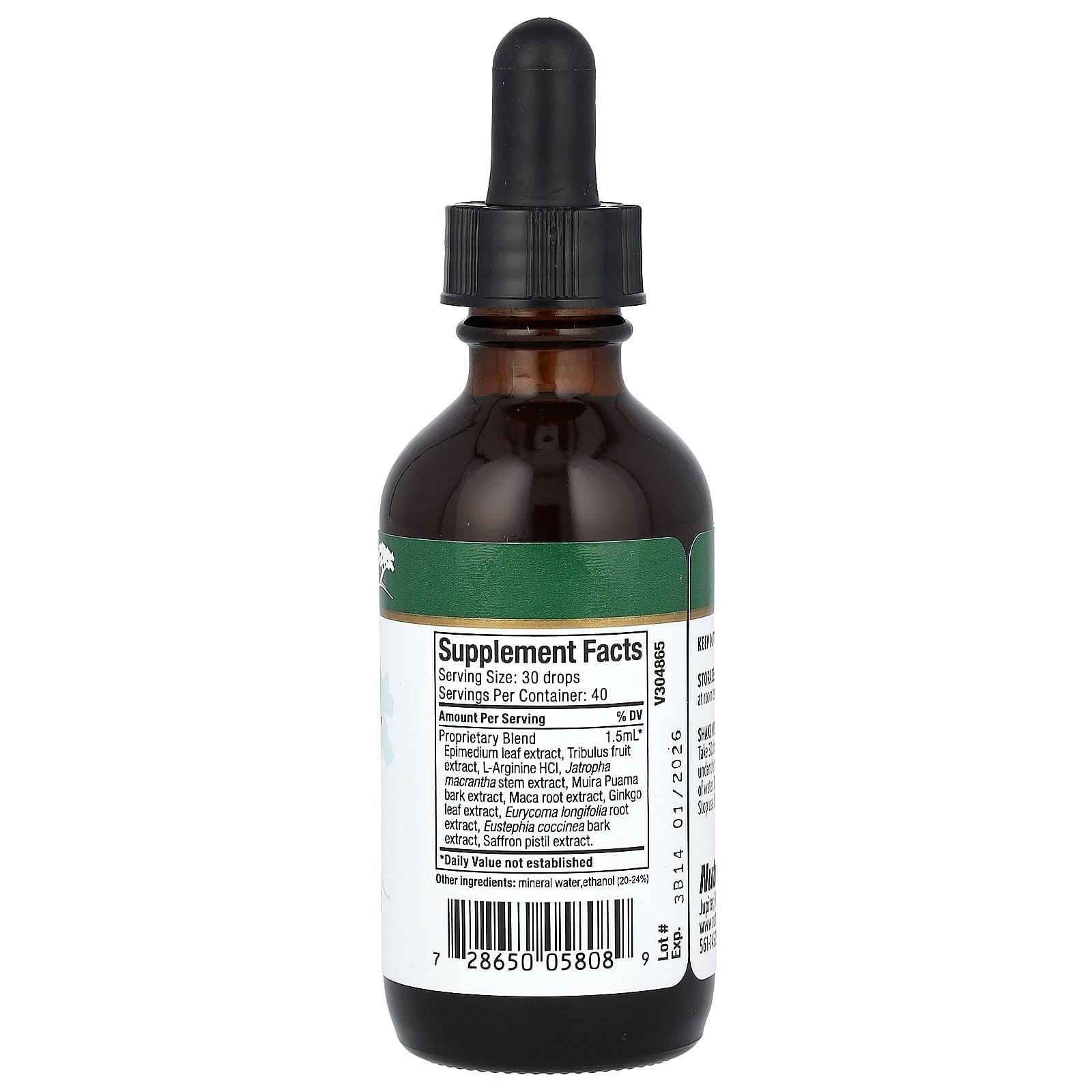NutraMedix, Natural Boost, For Men, 2 oz (60 ml) - Image 2