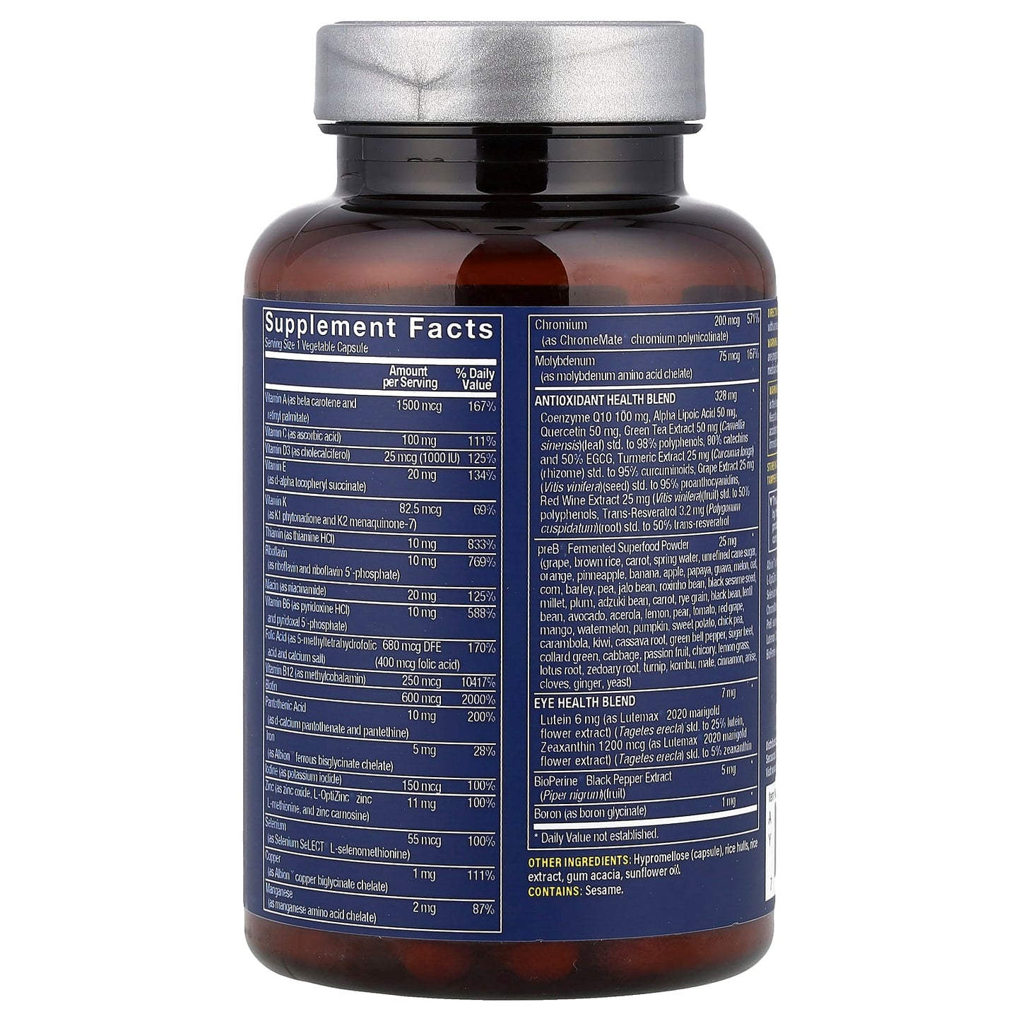 Vthrive, Bioactive Women's One Daily Multi, 30 Vegetable Capsules - Image 2