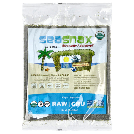 SeaSnax, Organic Seaweed, 1 oz (28 g) - Image 1