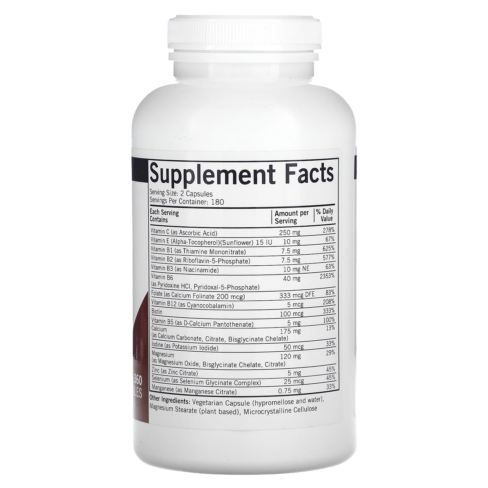 Kirkman Labs, Super Nu-Thera Without A& D, 360 Capsules - Image 2