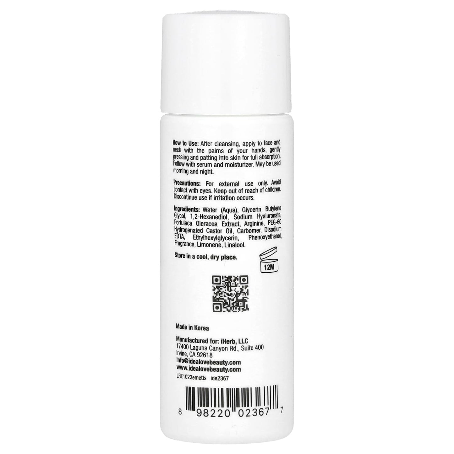 Everlasting Moisture Essence Toner by Idealove, Hydrate & Glow Skin - Image 2