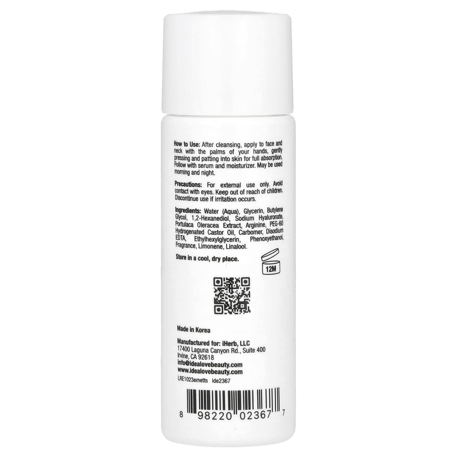 Everlasting Moisture Essence Toner by Idealove, Hydrate & Glow Skin - Image 2