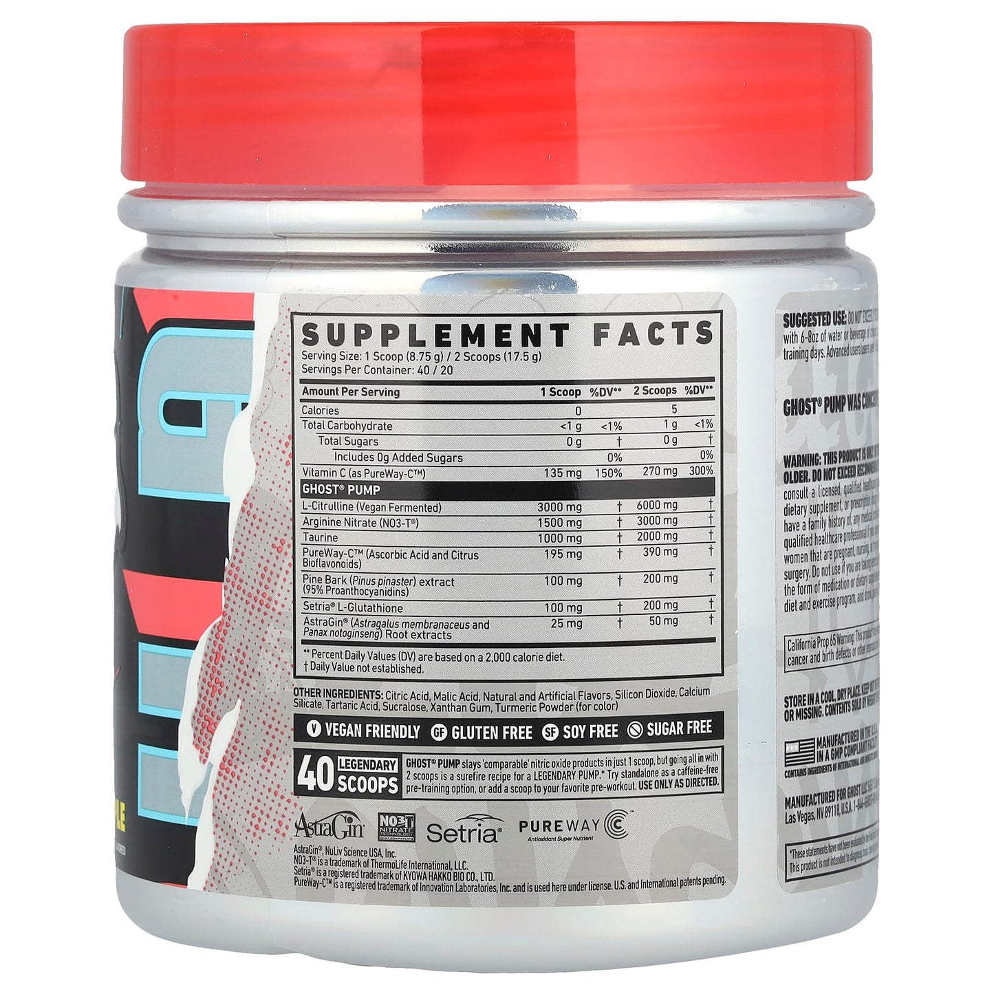Ghost Pump - Natural Nitric Oxide Booster for Endurance - Image 2