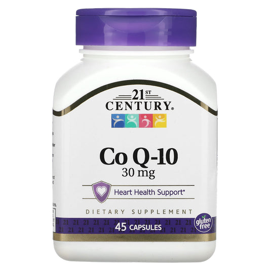 <strong>21st Century Co Q-10 30mg Heart Health Supplement</strong> - Image 1