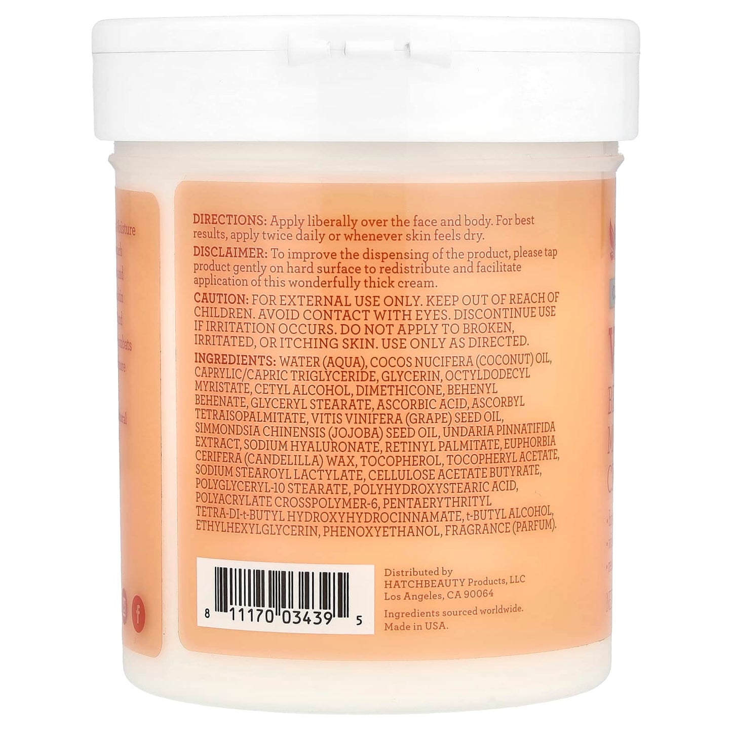 Naturewell, Vitamin C, Brightening Moisture Cream, 16 oz (454 g) - Image 2