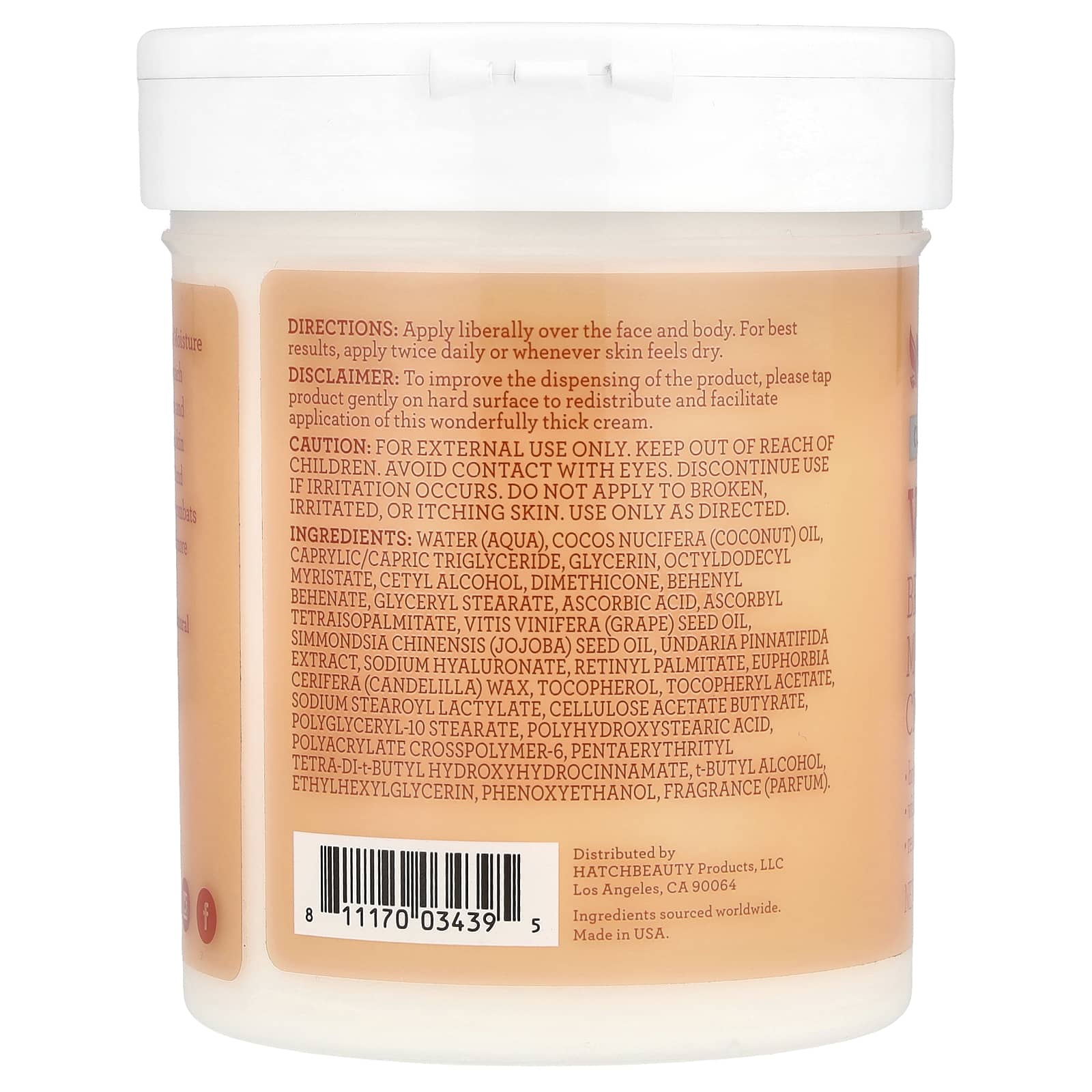 Naturewell, Vitamin C, Brightening Moisture Cream, 16 oz (454 g) - Image 2