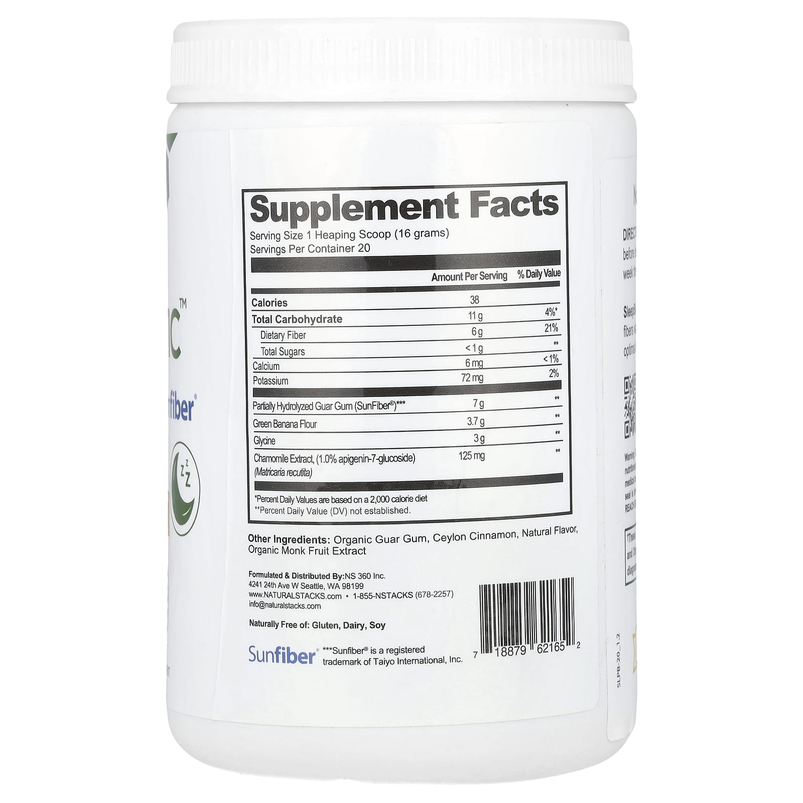 Natural Stacks, Sleepbiotic™, 11.29 oz (320 g) - Image 2