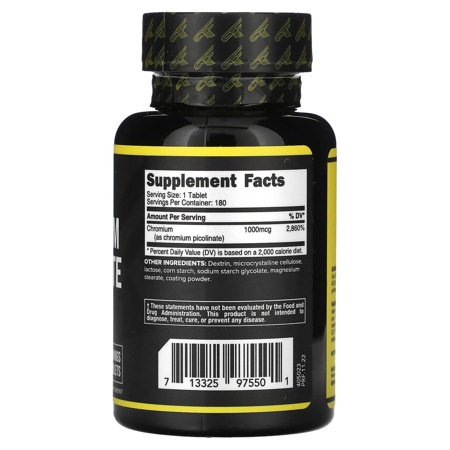 Primaforce, Chromium Picolinate, 1,000 mcg, 180 Tablets - Image 2
