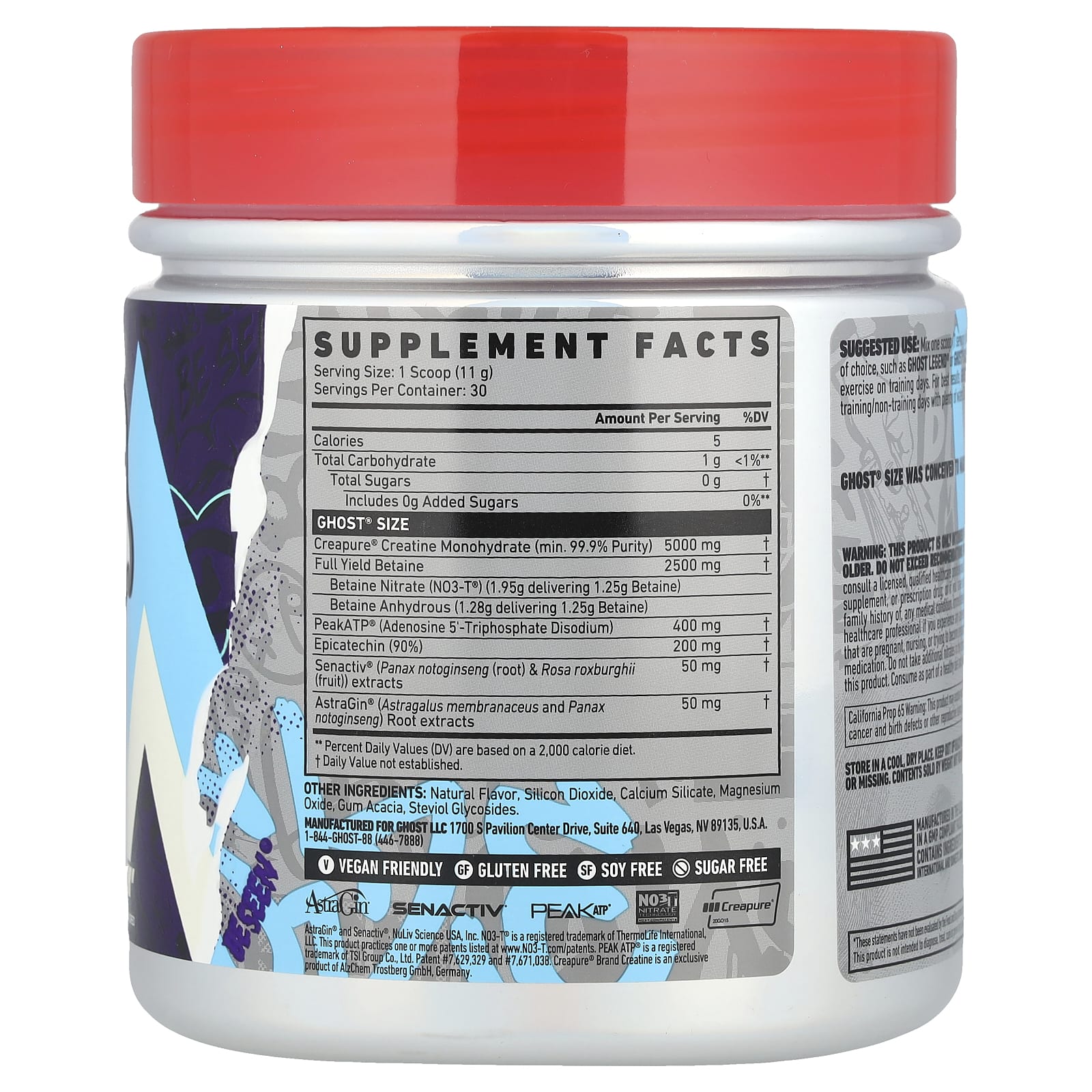 Ghost Size: Clinically Dosed Muscle Builder for Men - Image 2
