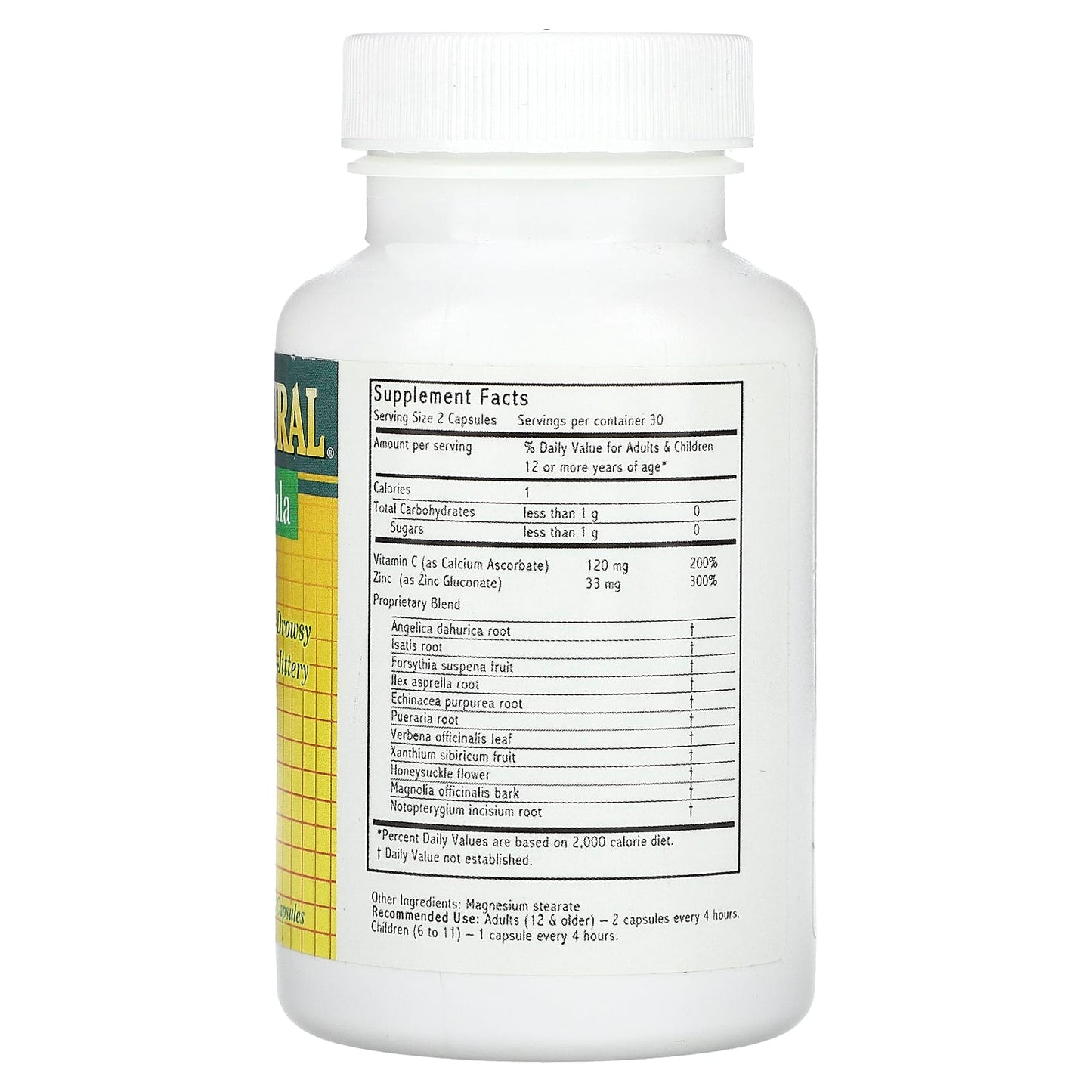 Natural Cold & Flu Relief - 60 Capsules by Arizona Natural - Image 2