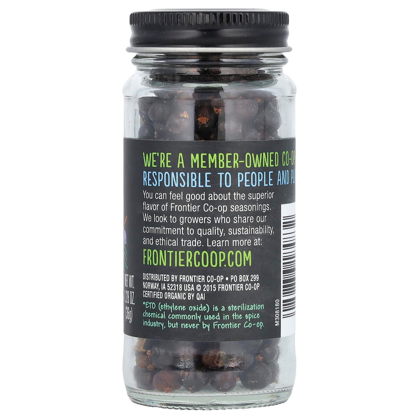 Organic Juniper Berries | Frontier Co-op, 1.28 oz (36g) - Image 2