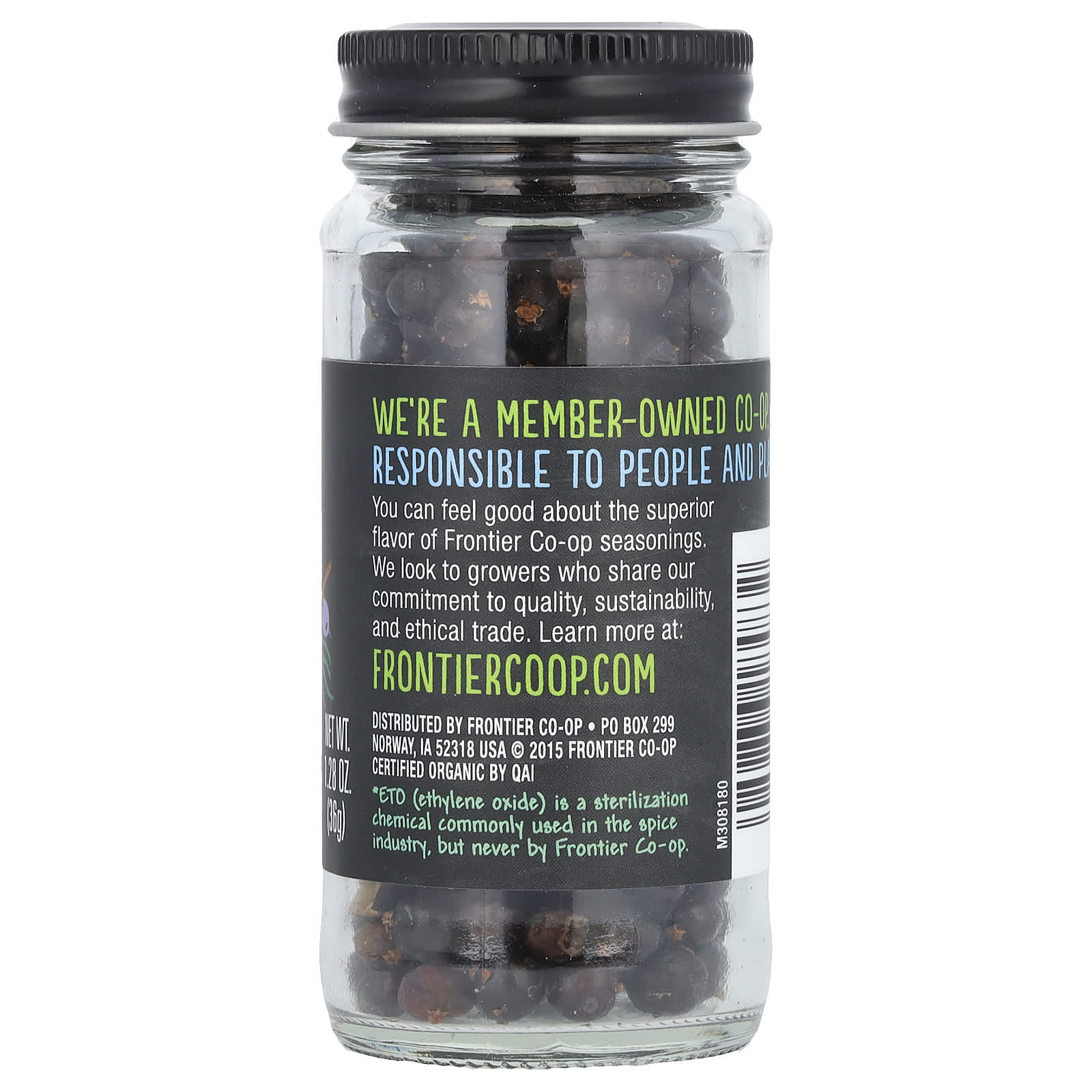 Organic Juniper Berries | Frontier Co-op, 1.28 oz (36g) - Image 2