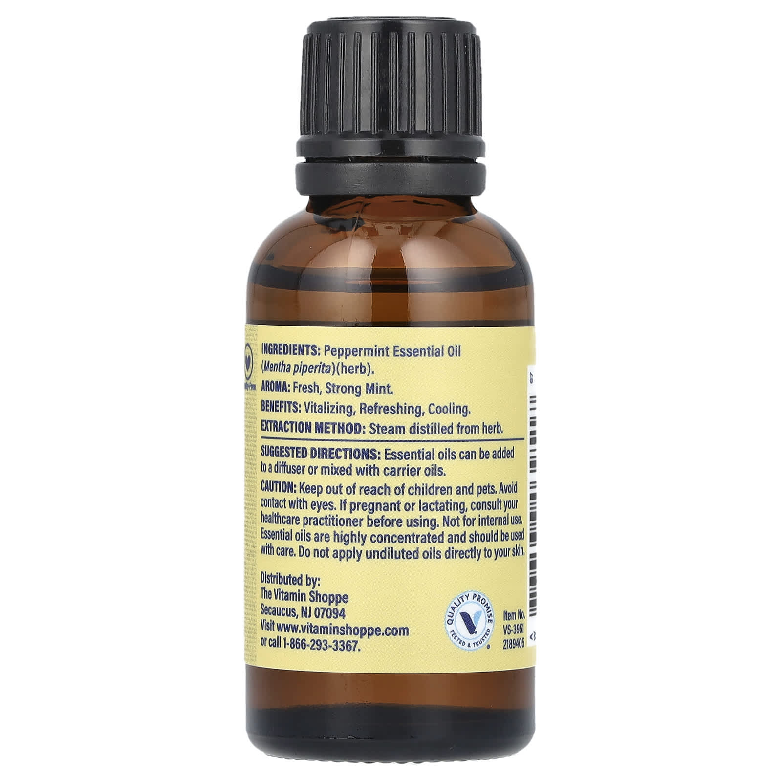 The Vitamin Shoppe, 100% Pure Essential Oil, Peppermint , 1 fl oz (30 ml) - Image 2
