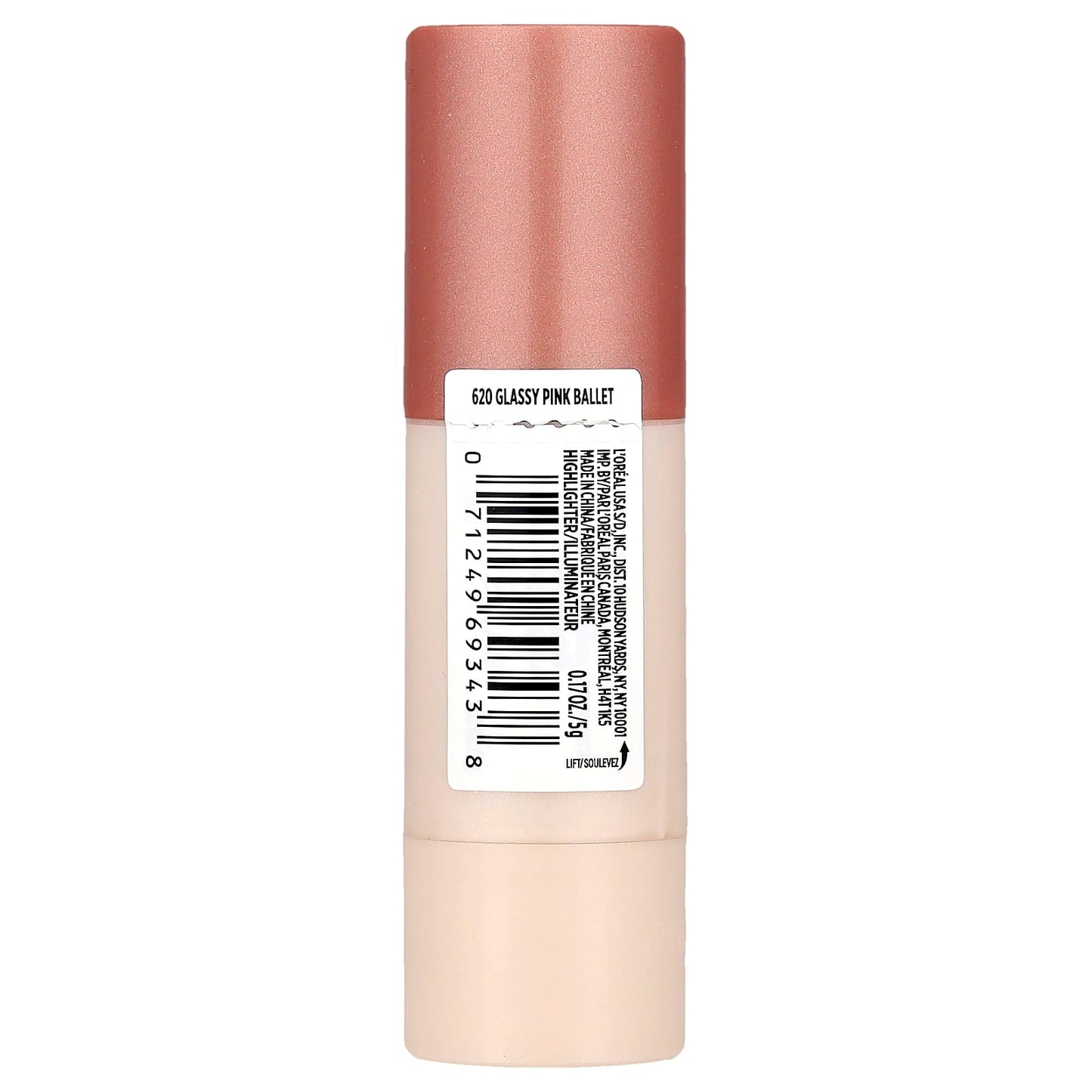 L'Oréal, Lumi, Le Glass Highlighter Stick, 620 Glassy Pink Ballet, 0.17 oz (5 g) - Image 2