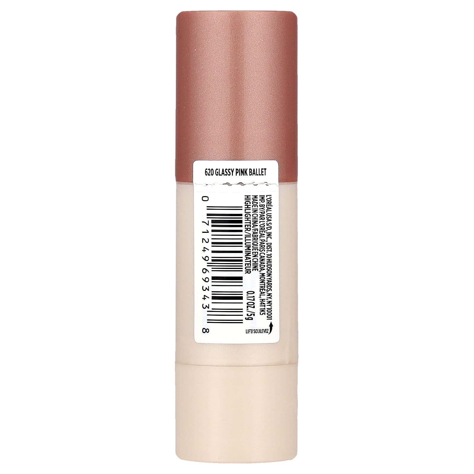 L'Oréal, Lumi, Le Glass Highlighter Stick, 620 Glassy Pink Ballet, 0.17 oz (5 g) - Image 2