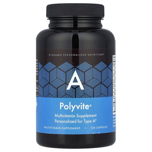 Type A Blood Multivitamin Supplement by D'adamo - 120 Capsules - Image 1