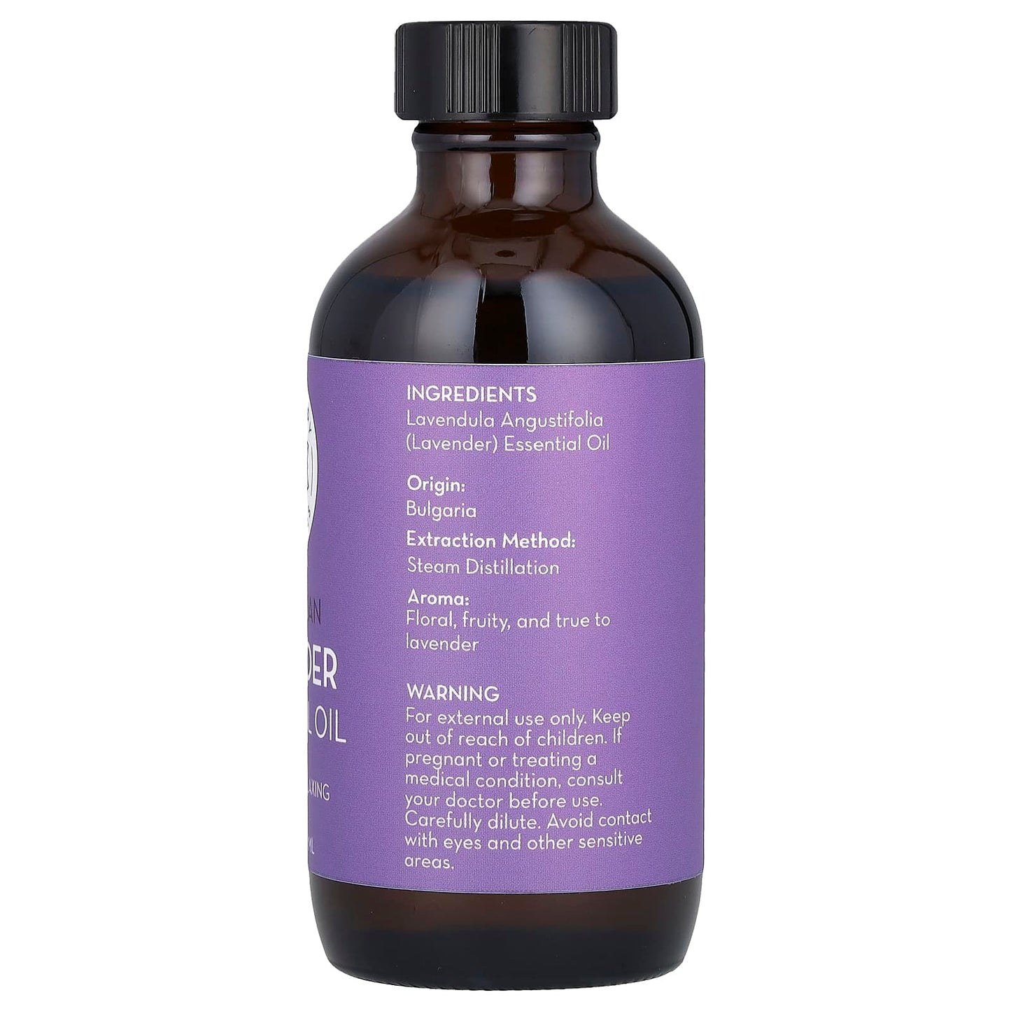 Pure Body Naturals, Essential Oil, Bulgarian Lavender, 4 fl oz (118 ml) - Image 2
