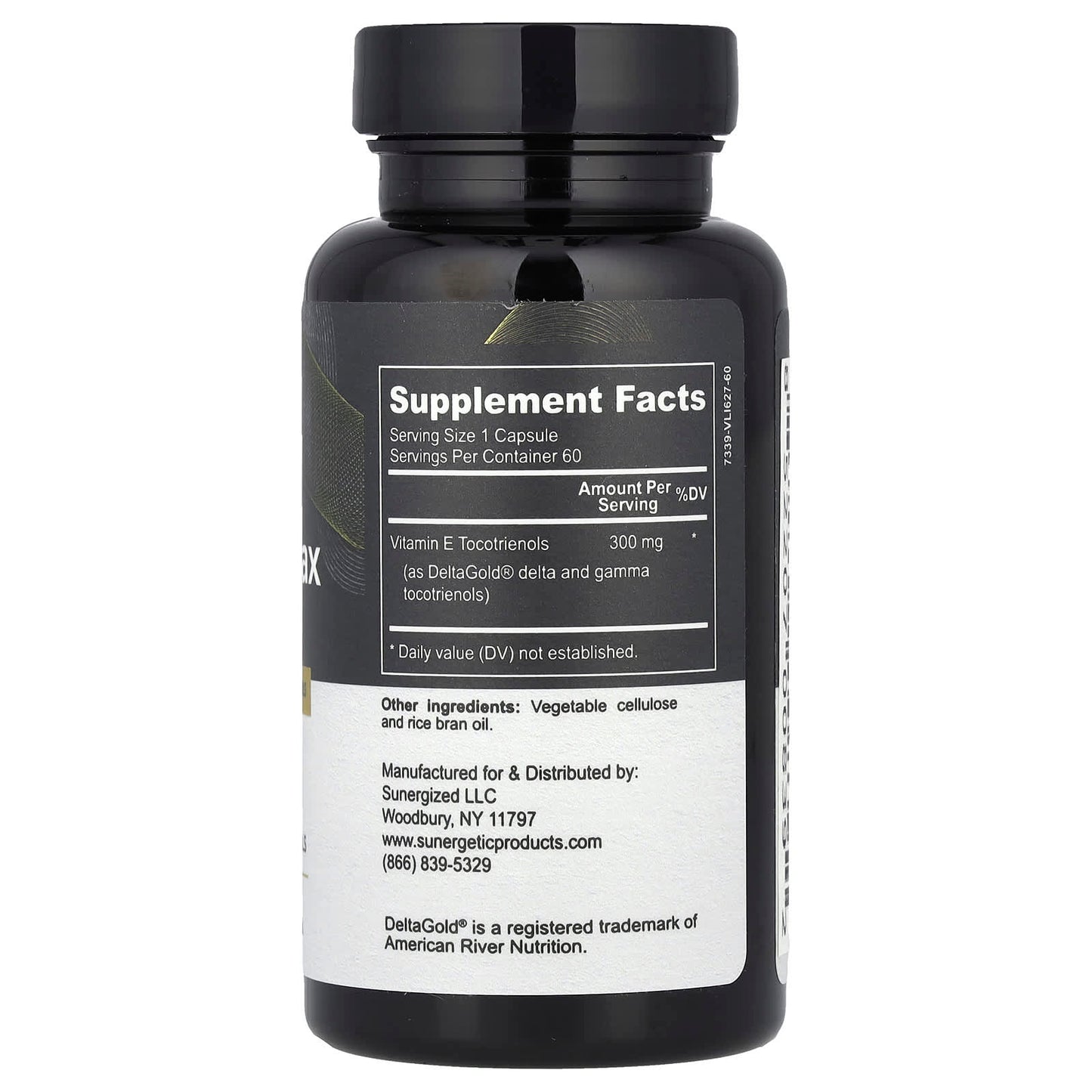 Sunergetic, Annatto Max DeltaGold®, 300 mg, 60 Liquid Capsules - Image 2