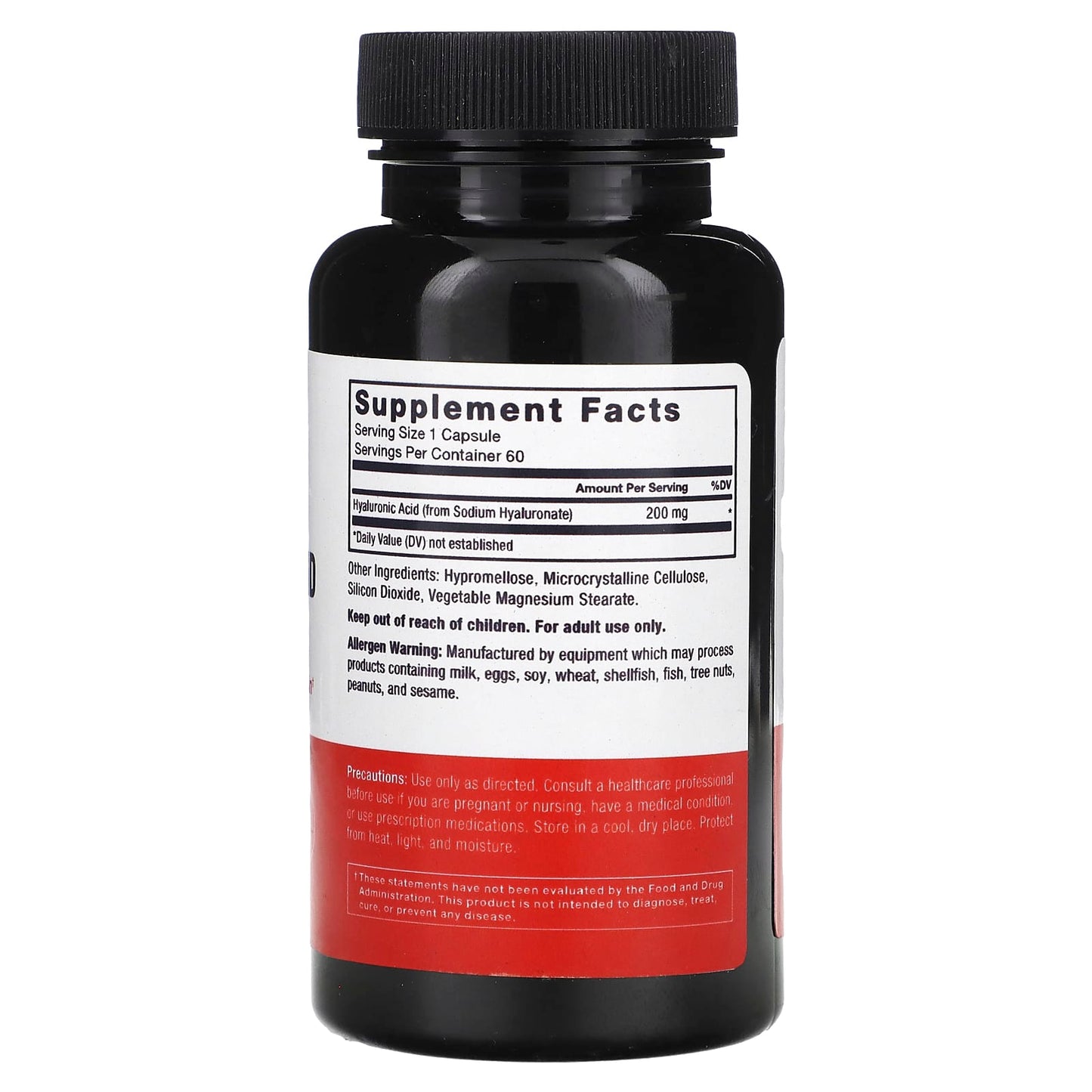 Force Factor Hyaluronic Acid 200mg for Healthy Joints & Skin - Image 2