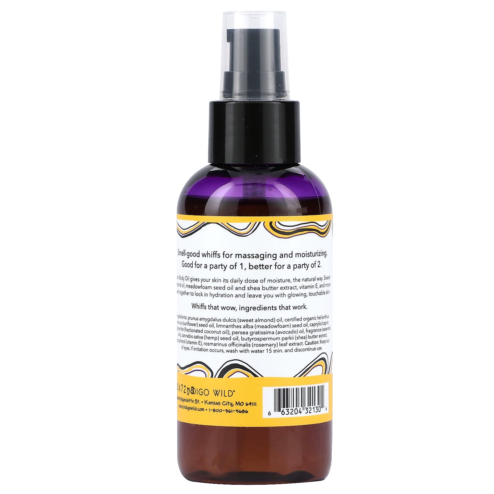 ZUM, Zum Body Oil, Lavender-Lemon, 4 fl oz (118 ml) - Image 2