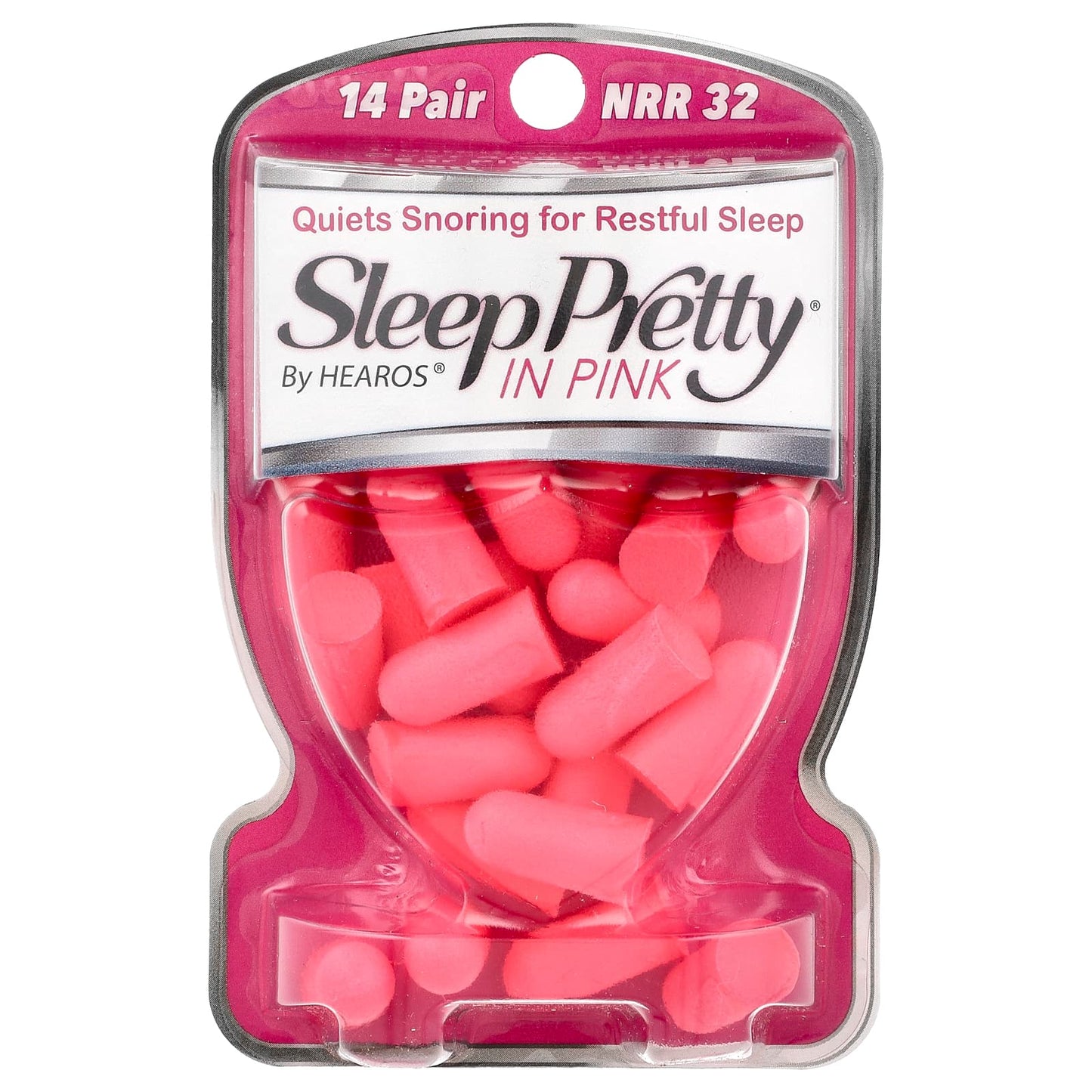 Hearos Sleep Pretty Ear Plugs NRR 32 14-Pair - Image 1
