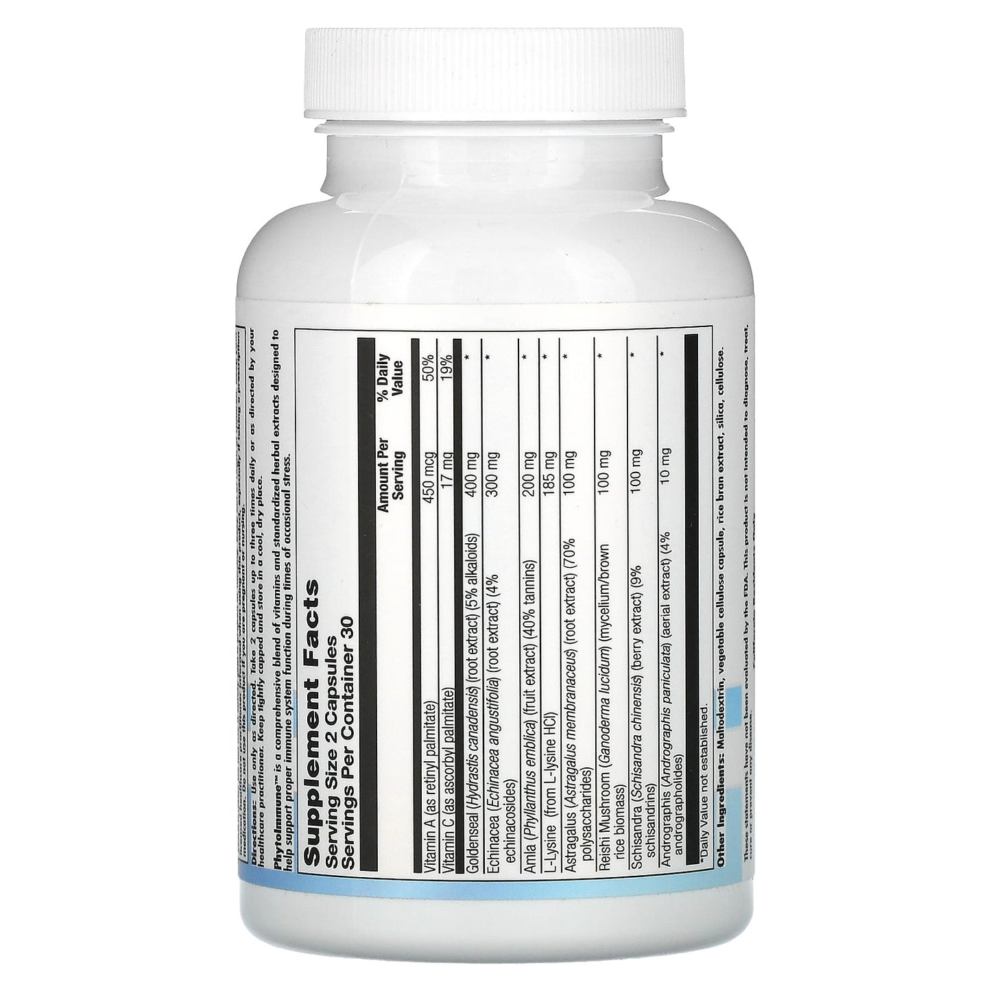 Nutra BioGenesis, PhytoImmune, 60 Capsules - Image 2