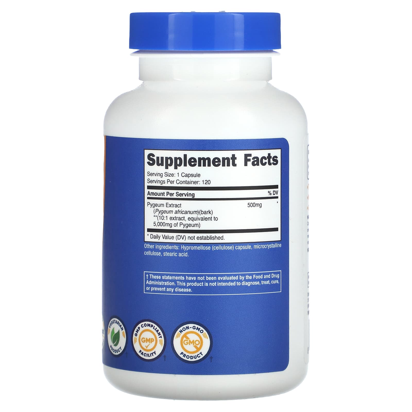 Nutricost, Pygeum, 5,000 mg, 120 Capsules - Image 2