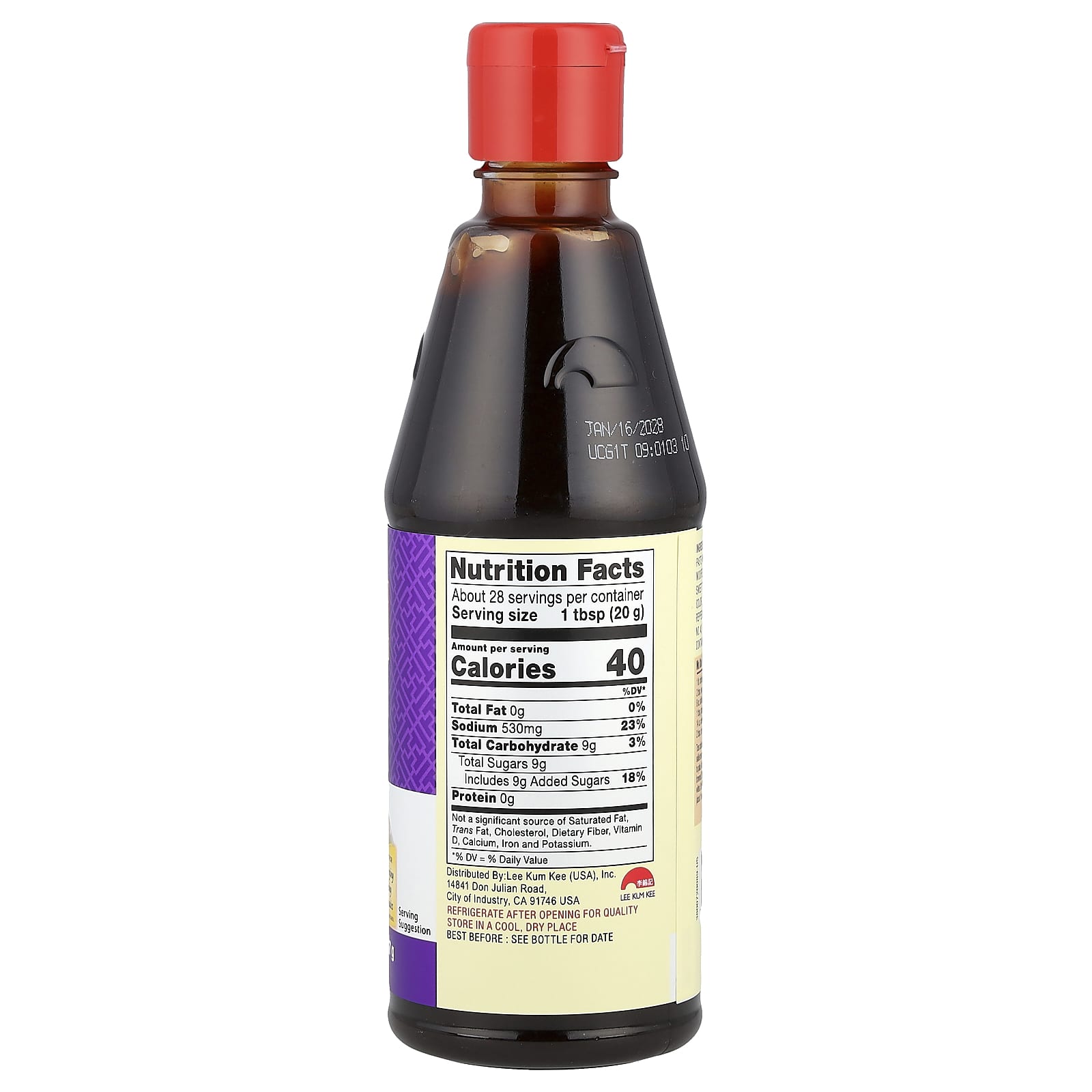Lee Kum Kee, Hoisin Sauce , 20 oz (567 g) - Image 2