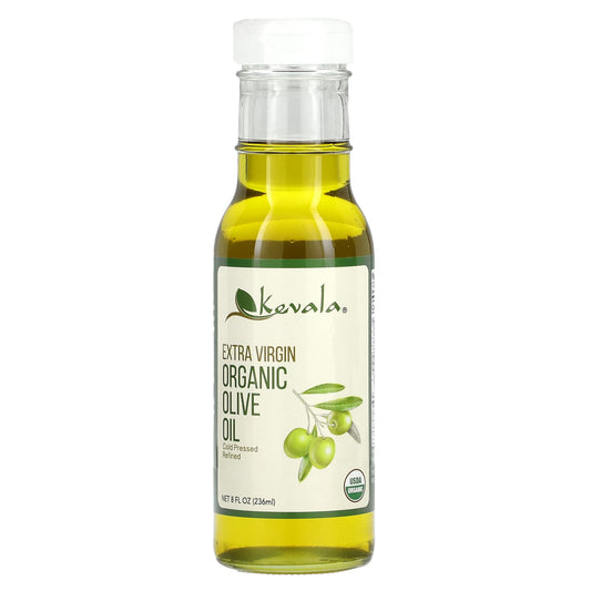 Kevala, Extra Virgin Organic Olive Oil, 8 fl oz (236 ml) - Image 1