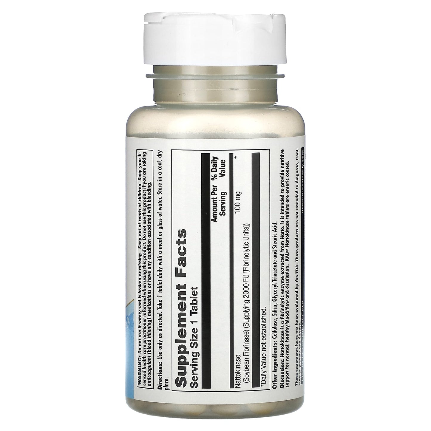 KAL, Nattokinase, 100 mg, 30 Tablets - Image 2