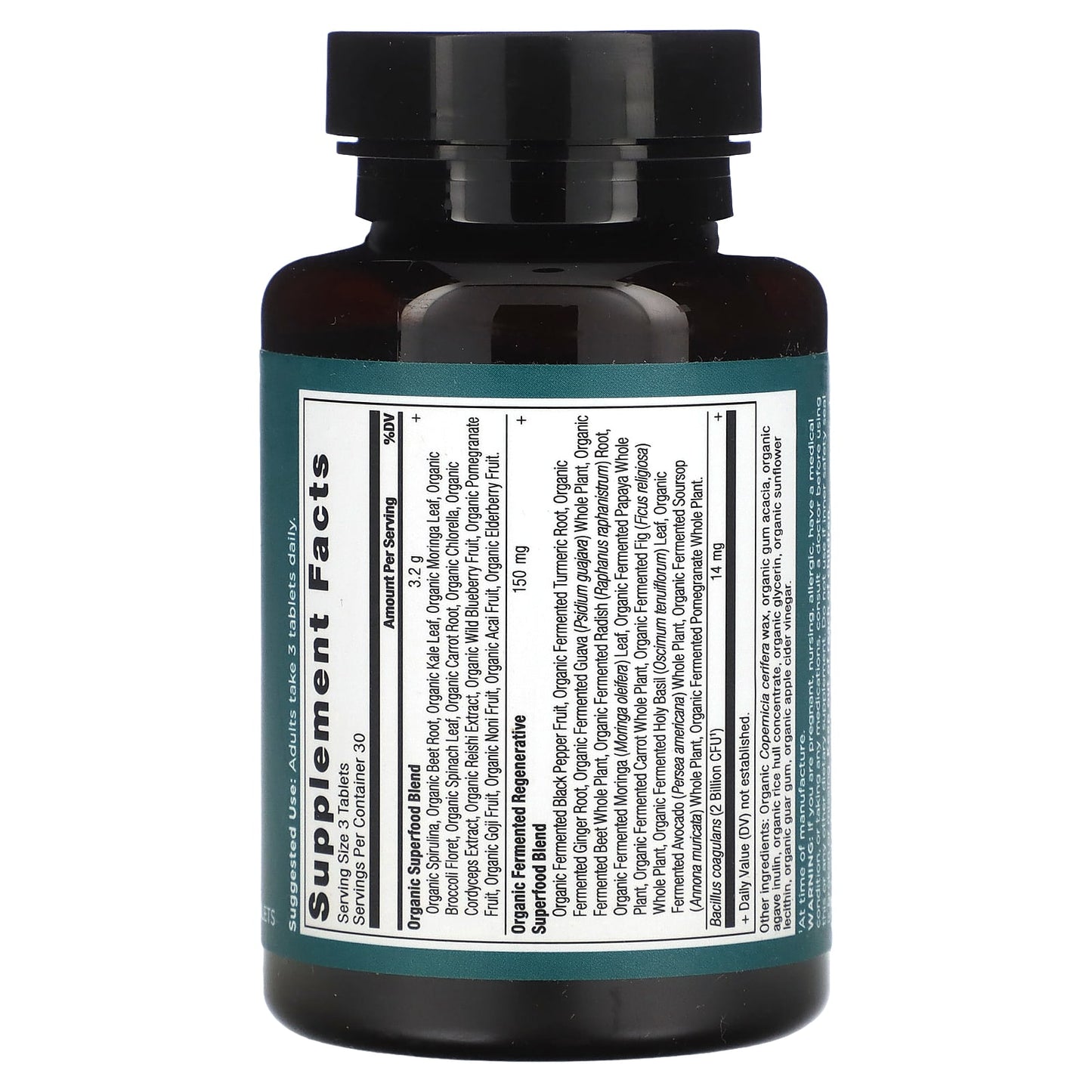 Revitalize Your Health with Ancient Nutrition USDA Organic Super Greens - Image 2