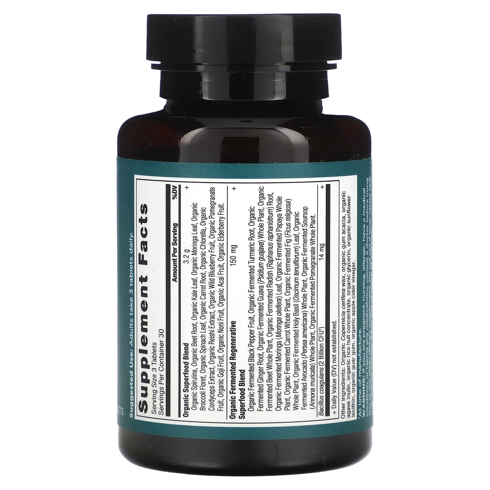 Revitalize Your Health with Ancient Nutrition USDA Organic Super Greens - Image 2