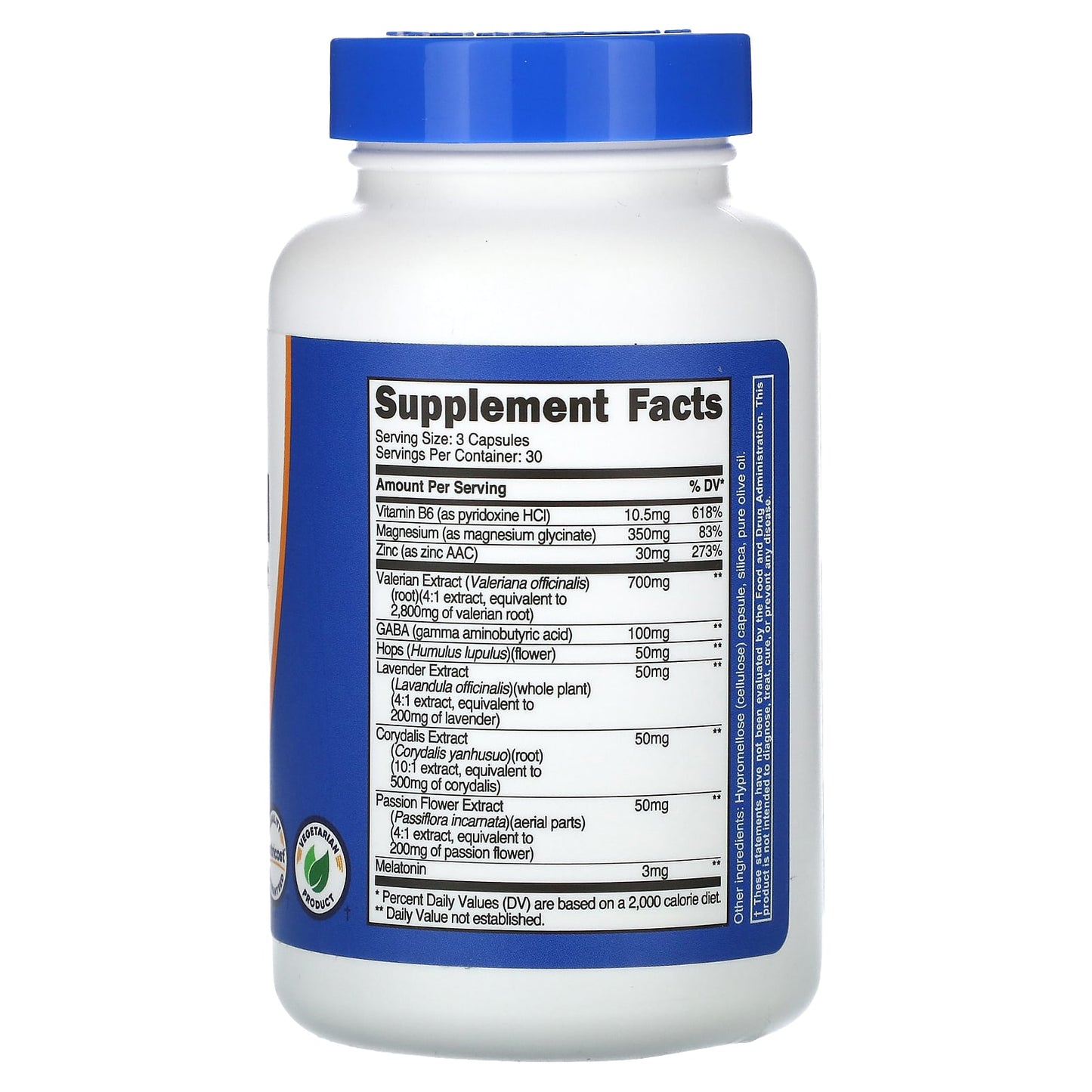 Nutricost, Sleep Aid Complex , 90 Capsules - Image 2