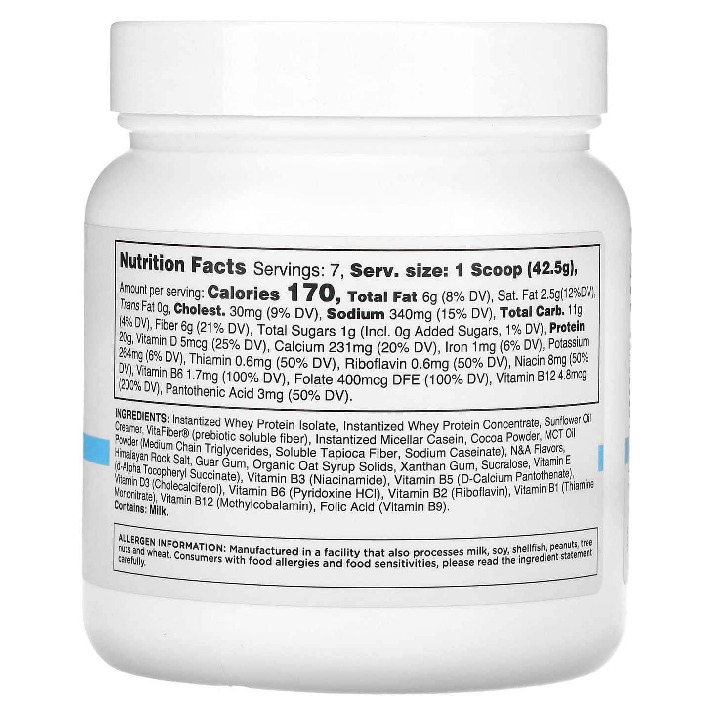 TransformHQ, Everyday, Meal Replacement Shake, Chocolate, 10.5 oz (297.5 g) - Image 2