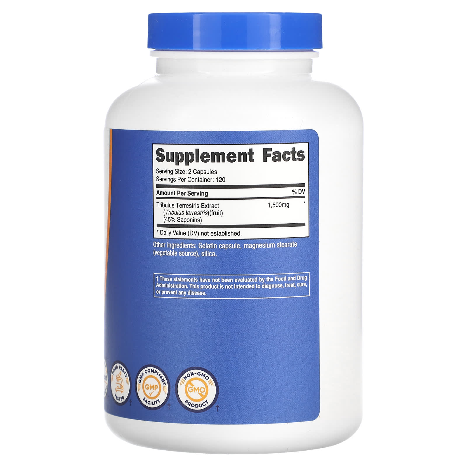 Nutricost, Tribulus, 240 Capsules (750 mg per Capsule) - Image 2