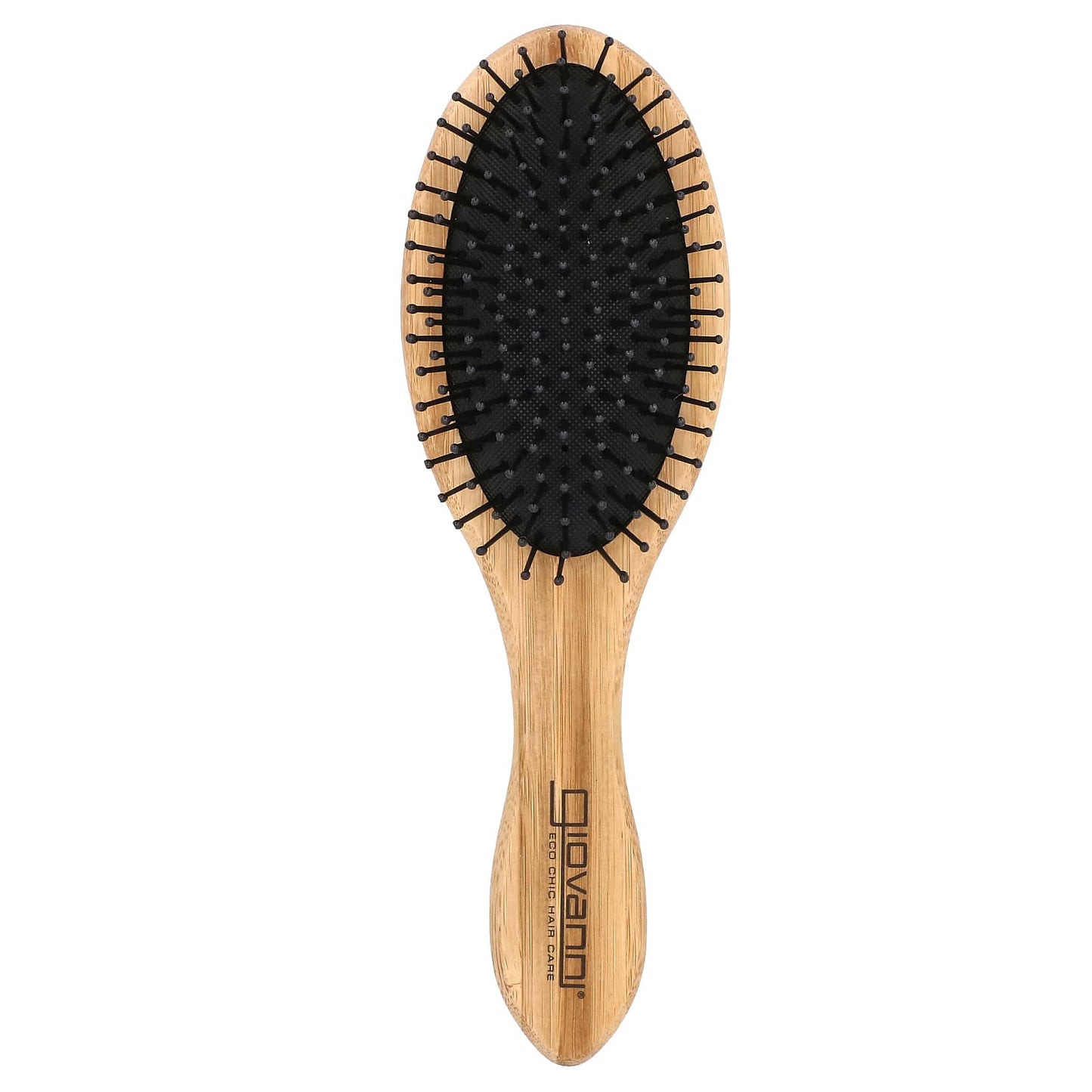 Giovanni Eco-Chic Bamboo Oval Hairbrush - Detangle with Ease - Image 1
