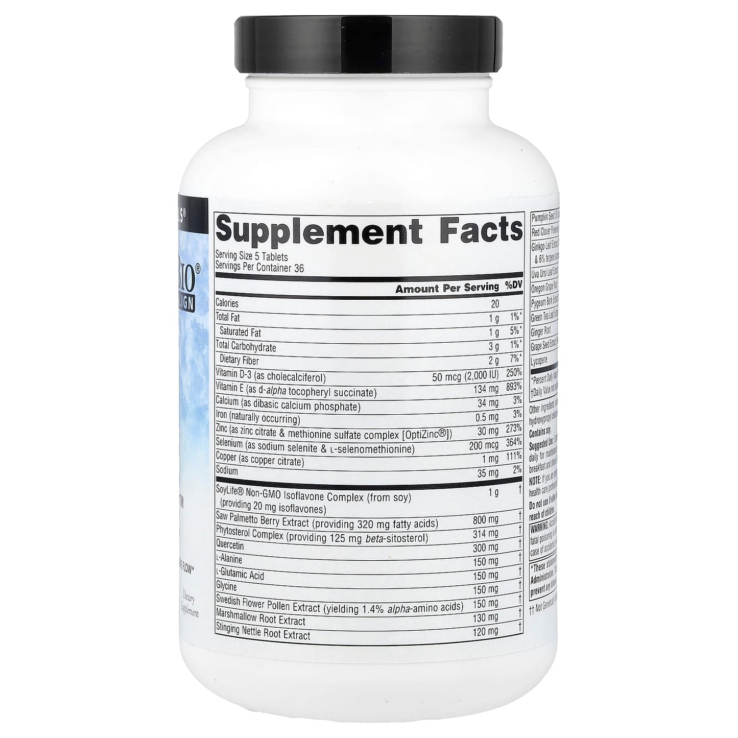 Source Naturals, Prosta-Response™, 180 Tablets - Image 2