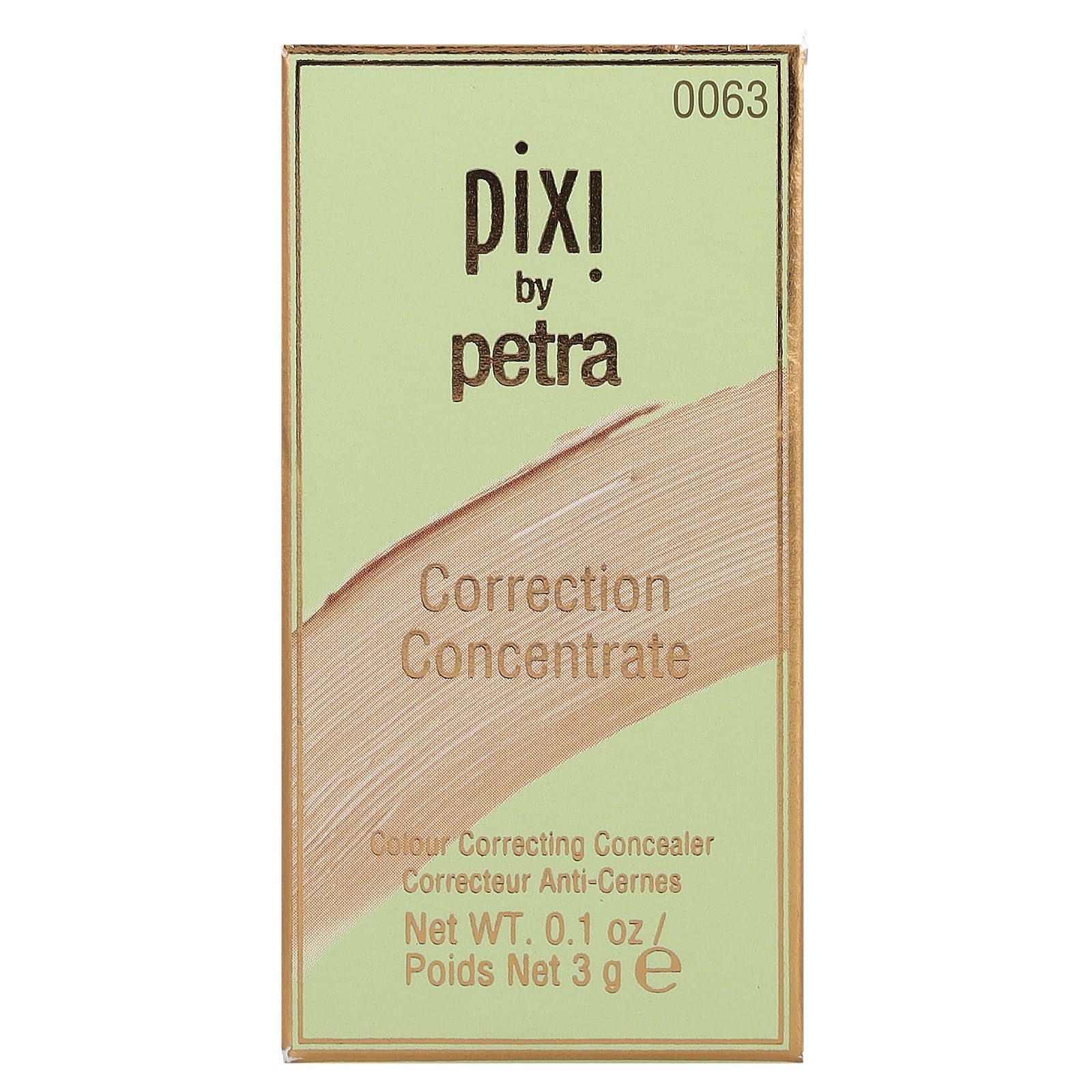 Pixi Beauty, Correction Concentrate, Colour Correcting Concealer, 0063 Awakening Apricot, 0.1 oz (3 g) - Image 1