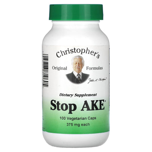 Support Your Body with Christopher's Original Formulas Stop Ache 375 mg Capsules - Image 1