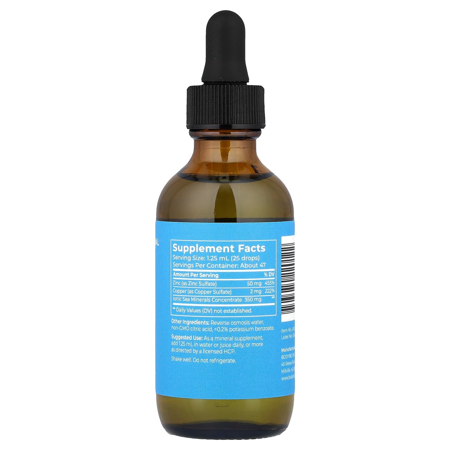 Boost Your Immune System with BodyBio's Liquid Mineral Zinc - Image 2