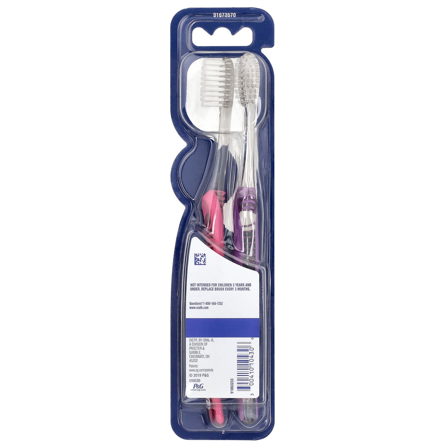 Oral-B, Sensi-Soft, Toothbrushes, Extra-Soft, 2 Toothbrushes - Image 2